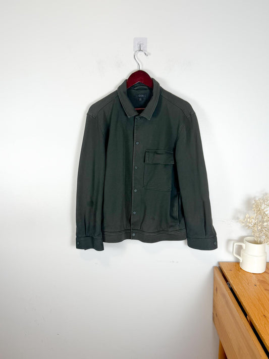 COS Shacket in Dark Green SOLD AS IS  (Size M)