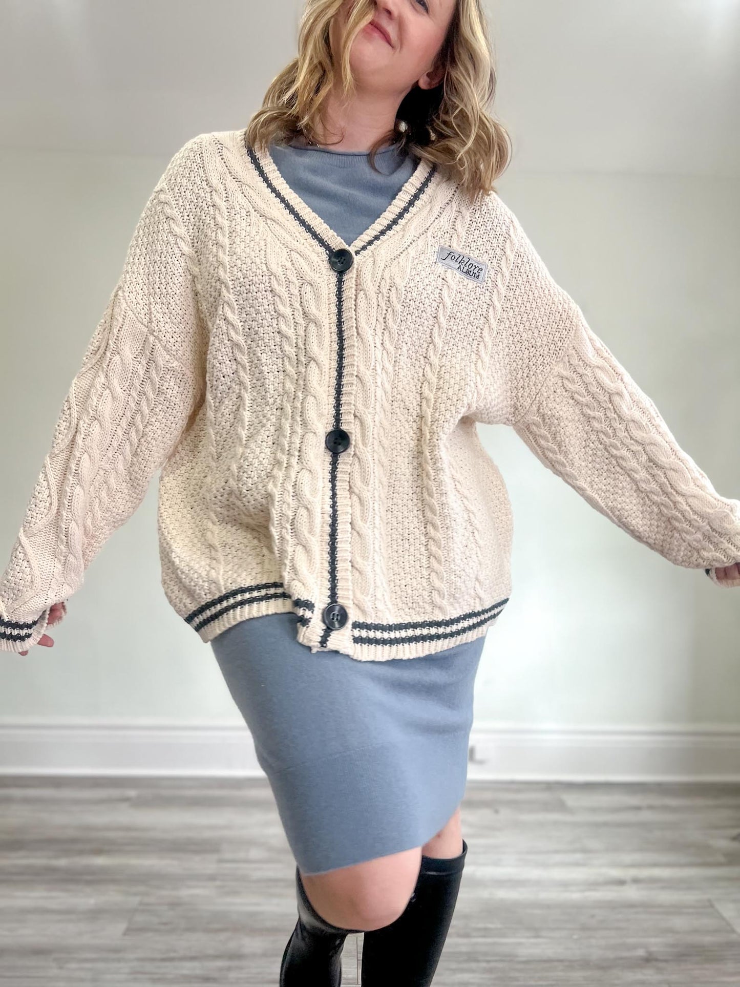 Taylor Swift Folklore Cardigan (Size XL/2XL)