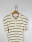 Lacoste Striped Ribbed Polo Dress (Size L)