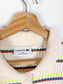 Lacoste Striped Ribbed Polo Dress (Size L)
