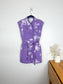 Claudie Pierlot " Robby Tie-dye Belted Cotton Mini Dress" (Size S)