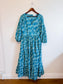 Coolibar Sun Protection "Maxi Dress in Tropical Print" (Size
