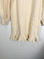 PAIGE "Julita Long-Sleeve Sweater Mini Dress in Cream" (Size XS/S)