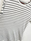 Roots Striped T-Shirt in Black/White (Size S/M)