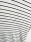 Roots Striped T-Shirt in Black/White (Size S/M)