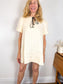 VRG GIRL "Olsen Linen Mini Dress in Cream" (Size S)