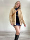 Vintage Cardigan in Light Brown (Size L)