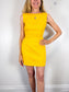 Vintage Holt Renfrew Mini Dress in Clementine SOLD AS IS (Size XS)