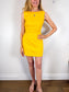 Vintage Holt Renfrew Mini Dress in Clementine SOLD AS IS (Size XS)