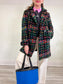 PEPALOVES "Emerald Tweed Piccadilly Chunky Knit Coat" (Size M)