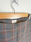 Wilfred High Waist Plaid Trousers in Black/Rust/Salmon (Size 8/10)