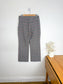 Wilfred High Waist Plaid Trousers in Black/Rust/Salmon (Size 8/10)