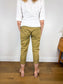 Ursa Minor Slow Fashion Cropped Khaki Pants (Size M)