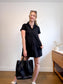 Fossil "Camilla Convertible Leather Backpack in Black"
