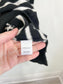 LA LIGNE Designer "Solid Lean Lines Turtleneck in Black/White Stripe" (Size S)