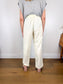 DONNI Slow Fashion "Donni Twill Pleated Pant - Crème" (Size XS/S)