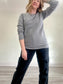 Lululemon "Live in Practice Merino Wool Sweater in Grey" (Size M)