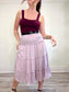 Wilfred "Damasque Skirt" in Lilac Purple (Size S/M)