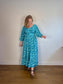 Coolibar Sun Protection "Maxi Dress in Tropical Print" (Size