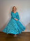 Coolibar Sun Protection "Maxi Dress in Tropical Print" (Size