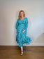 Coolibar Sun Protection "Maxi Dress in Tropical Print" (Size