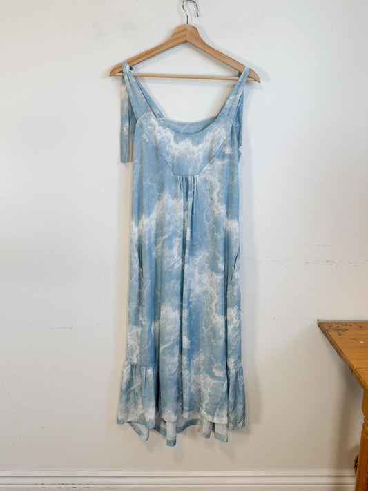 Allison Wonderland Sustainable "Cloud Print Dress" (Size S)