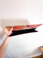 Pineda Covalin Patterned Clutch in Pink/Orange/Brown