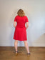 Boden Wrap Dress in Red (Size L)
