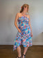 Anthropologie "Halter Midi Slip Dress in Floral" NWT (Size M)