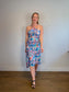 Anthropologie "Halter Midi Slip Dress in Floral" NWT (Size M)