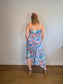 Anthropologie "Halter Midi Slip Dress in Floral" NWT (Size M)