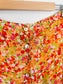Vintage Floral Midi Skirt (Size L/XL)