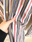 Vintage Tommy Hilfiger Striped Button Down SOLD AS IS (Size L)