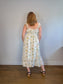 Reformation Sustainable "Sunstone Dress in White Floral" (Size 14)