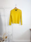TILLEY Merino Wool & Cashmere Sweater in Yellow (Size M)