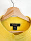 TILLEY Merino Wool & Cashmere Sweater in Yellow (Size M)
