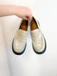 CAMPER "Milah White Leather Loafers" (Size 40/9)