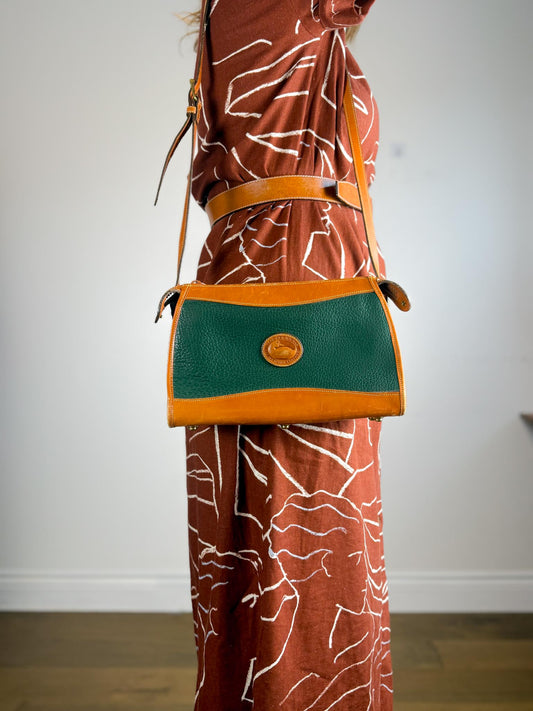 Vintage 1990s Dooney & Bourke Green Purse