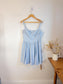Reformation "Cherrie Dress in Blue" NWT (Size 12)