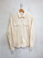 Frank & Oak Overshirt in Cream (Size M)