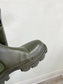 Last Studio "Angie Chelsea Boots in Green" (Size 41)
