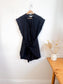 Veronica Beard "Aimee cotton-blend shirt dress in Black" (Size S/M)