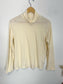 Everlane "The Air Turtleneck in Cream" (Size L)