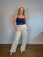 Aritzia Wilfred "The Effortless Pant in Linen Oatmeal" (Size 14)