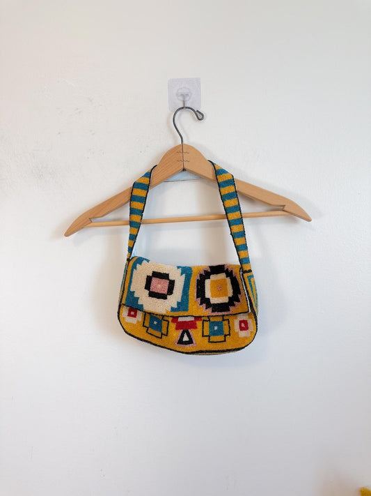 Vintage 90s Christiana Beaded Small Purse