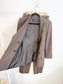 Vintage 90s Louis Feraud Wool Pant Suit in Brown (Size 6)
