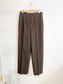 Vintage 90s Louis Feraud Wool Pant Suit in Brown (Size 6)