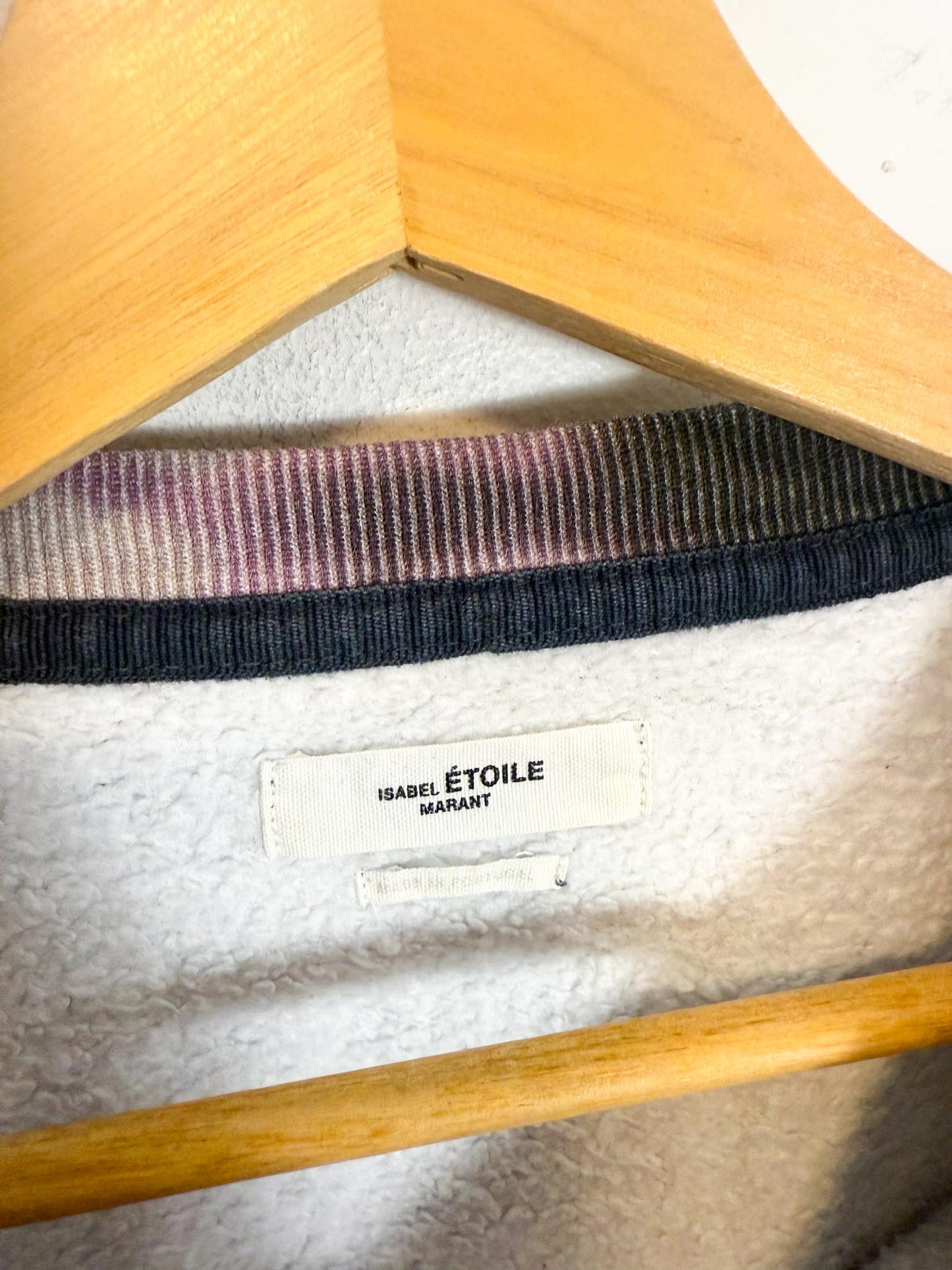 Isabel Etoile Marant Designer "Mobyli Tie-Dye Sweatshirt in Faded Night" (Size S/M)