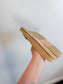 Lauren Manoogian "Suede Band Sandals in Sand" NWT (Size 35)