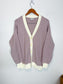 Sunday Best Purple Cardigan (Size S/M)